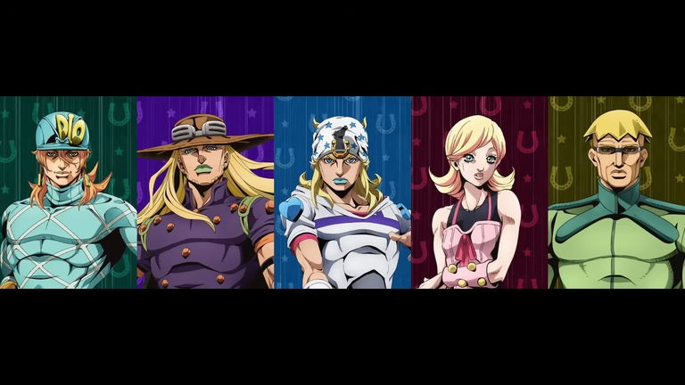 Conociendo más a fondo a los protagonistas de 'JoJo's Bizarre Adventure: Steel Ball Run' y a sus actores de doblaje