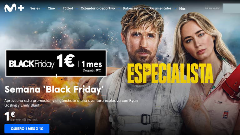 Movistar Plus+ tira el precio de su suscripción mensual: puedes darte de alta por solo 1 euro