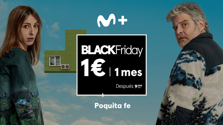 Todo Movistar Plus+ en este Black Friday por 1 euro: la irresistible oferta termina el 2 de diciembre
