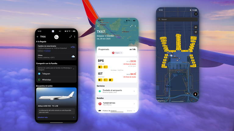 Llevaba años buscando una alternativa a Flighty en Android. Por fin la he encontrado, y se puede descargar gratis