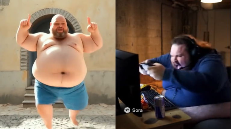 El nuevo objetivo de la IA: la creación de vídeos para burlarse de personas con sobrepeso