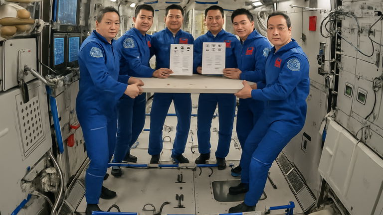 Así salvó el gobierno chino a tres astronautas que medio mundo daba por muertos: "El rescate parecía inviable"