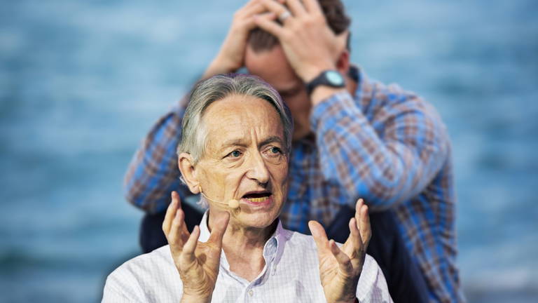 Geoffrey Hinton, padre de la IA, cree que llega una era oscura a nivel laboral: "Para ganar dinero tendrás que reemplazar el trabajo humano"