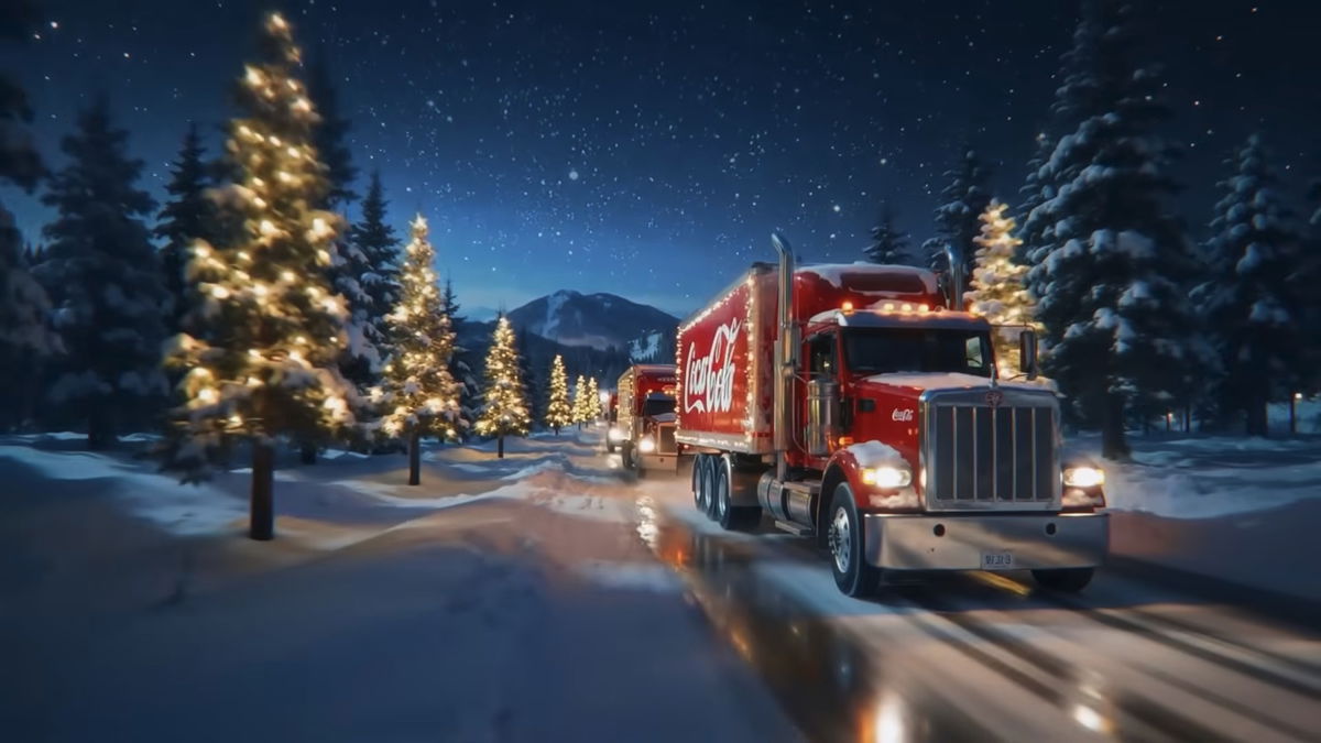 Lo que antes llevaba un año ahora solo se necesita un mes, así es el nuevo anuncio navideño de Coca-Cola hecho con IA