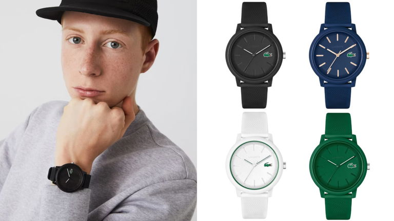 Su caja de 42 mm y su alta resistencia al agua convierten a este reloj Lacoste en el comodín que querrás llevar 24/7, con un precio que te costará creer