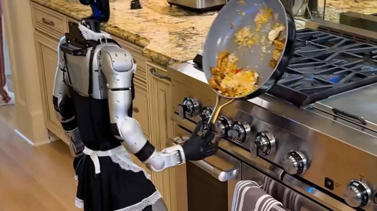 Los robots humanoides siguen siendo torpes, salvo para destruir tu casa intentando hacer una tortilla
