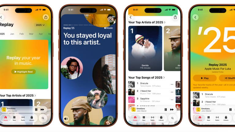 Apple Music Replay 2025: ya puedes ver tus canciones, álbumes y artistas más escuchados del año