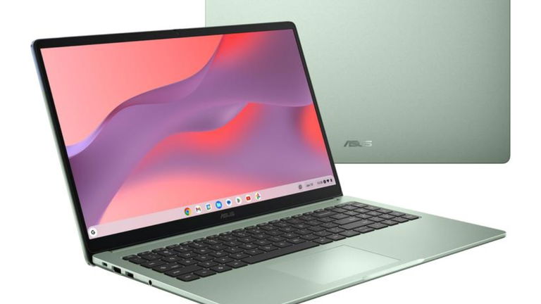 Este ASUS Chromebook no pesa, tiene pantalla grande y hasta nube incluida para no quedarte sin espacio a un precio por los suelos