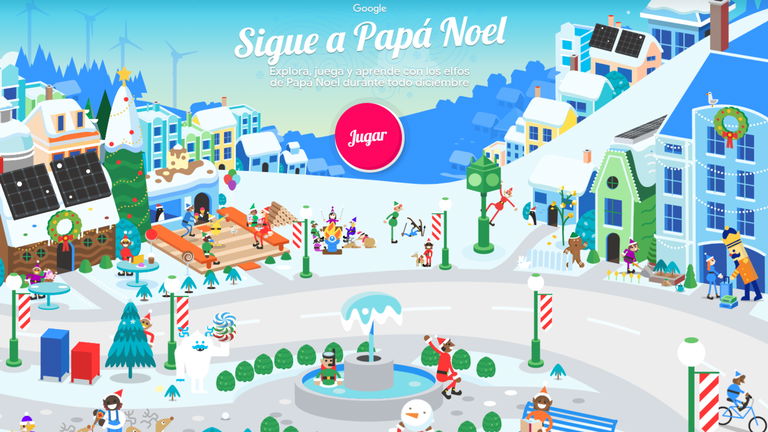 Sigue a Papá Noel en tiempo real gracias a Google
