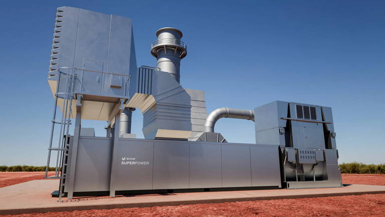 La solución a la crisis energética de la IA es meter un motor de avión supersónico dentro de un contenedor