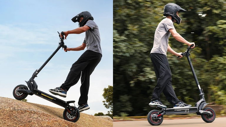 Esta bestia, de 2000 W de motor, es el patinete eléctrico que buscaba, y hoy con un gran descuento de casi 200 euros