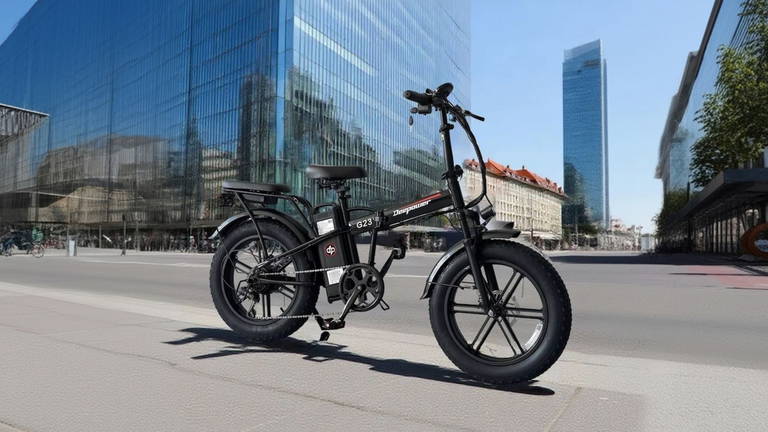Por 500 euros esta bicicleta eléctrica plegable no renuncia a absolutamente nada