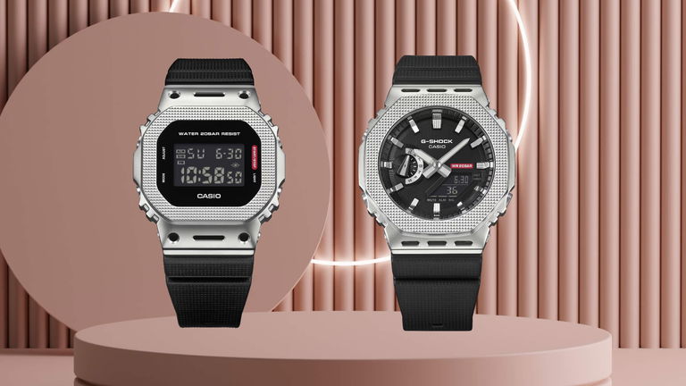 Casio viste de metal a sus relojes más míticos, y ya lo puedes comprar en España