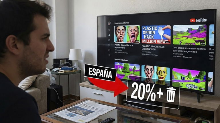 Más del 20% del contenido recomendado en YouTube ya es “basura generada por IA”, y España está entre los países más afectados