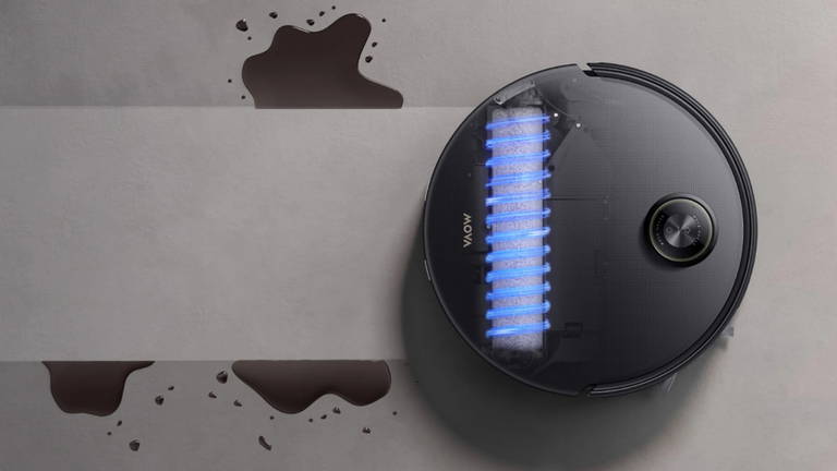 400 euros de descuento en el robot de limpieza que lo tiene todo: 28.000 Pa, fregado a presión, mopa extensible y estación de autolimpieza