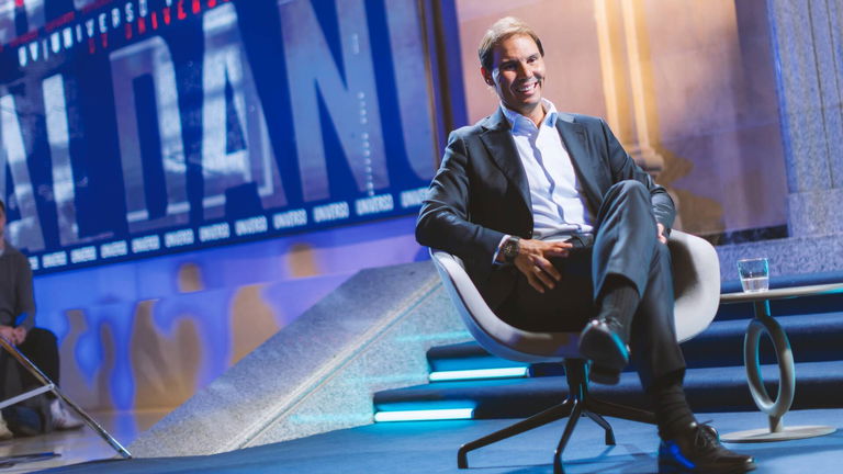 Esto opina Rafa Nadal de la narrativa del sacrificio extremo en su charla con Valdano en Movistar Plus