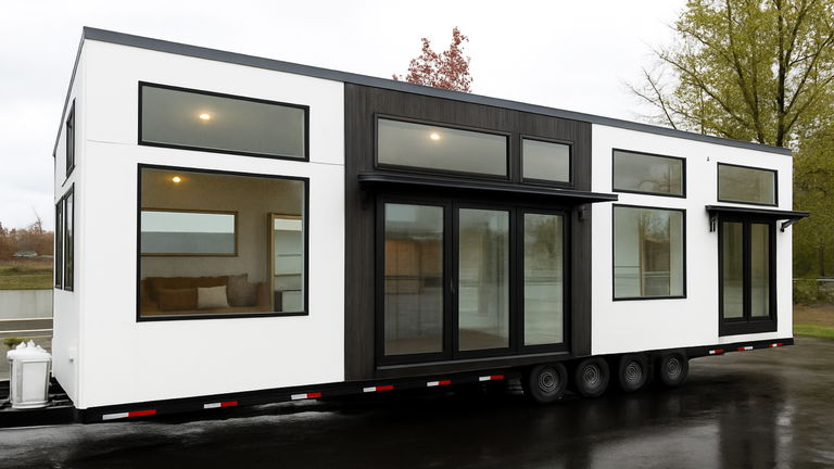 Esta luminosa casa prefabricada pensada para vivir en la costa te permite llevarte tu casa a donde tú quieras