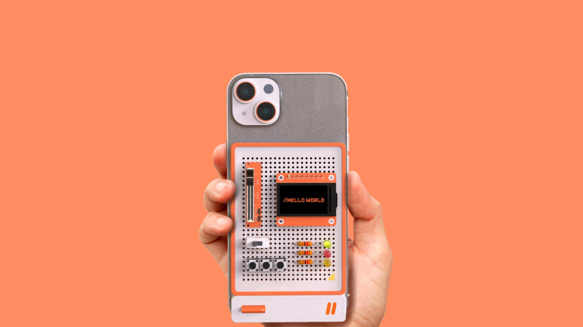 Este accesorio es el sueño de todo ingeniero: una placa magnética que se pega al móvil para diseñar circuitos en cualquier parte