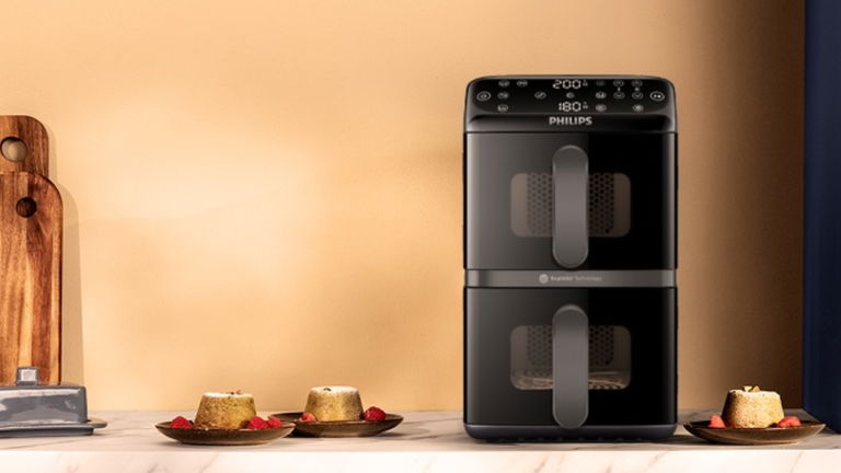 Dos pisos, 10 litros y cero estrés en la cocina: la airfryer pensada para quien quiere comer bien sin perder tiempo