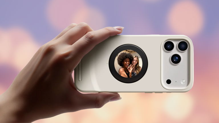 La funda que añade una segunda pantalla a la parte trasera de tu iPhone 17