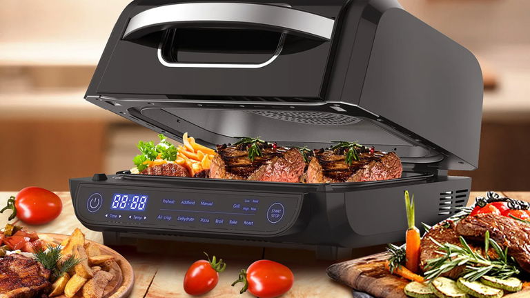 Te vas a preguntar cómo cocinabas antes sin esta freidora de aire de 6 litros que convierte cualquier plato en un éxito