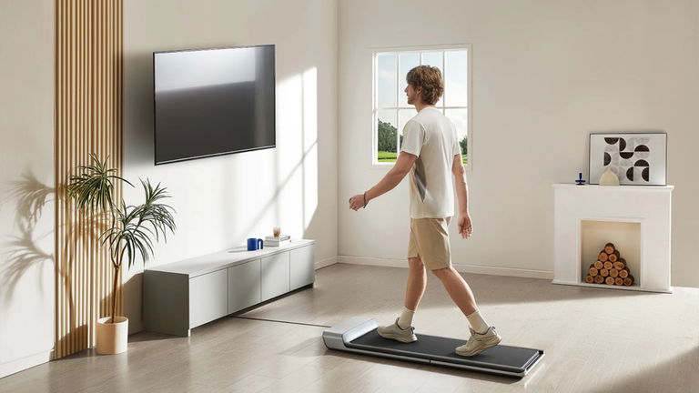 Esta cinta de andar plegable se cuela en Amazon con una rebaja brutal, y es perfecta para entrenar en casa sin ocupar espacio