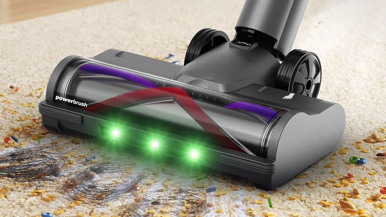 Menos de 130 euros por esta aspiradora sin cables con alta potencia, gran autonomía y 35% de descuento