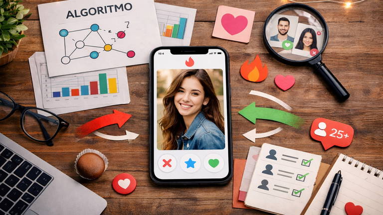 Cómo funciona el algoritmo de Tinder: guía para aparecer a más personas