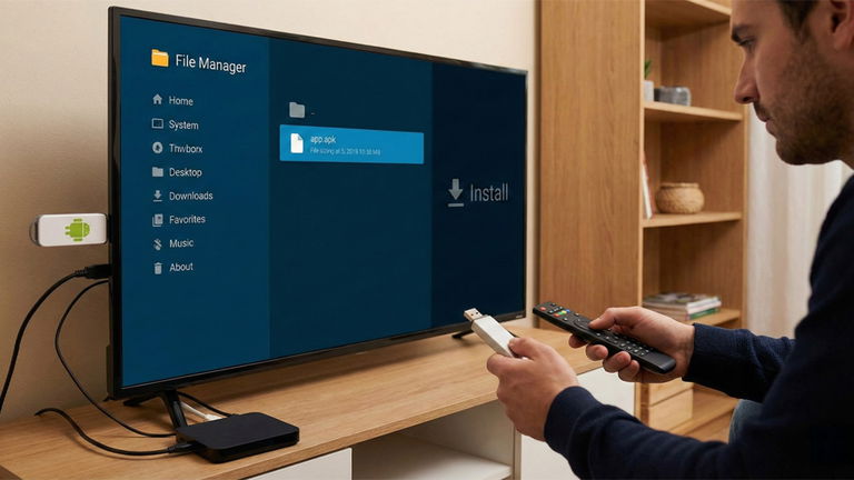 Cómo instalar aplicaciones APK en Android TV