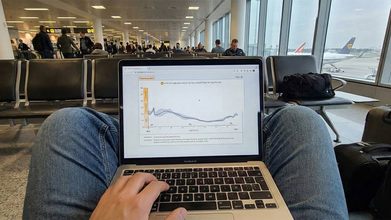 Cómo saber si habrá turbulencias en tu vuelo