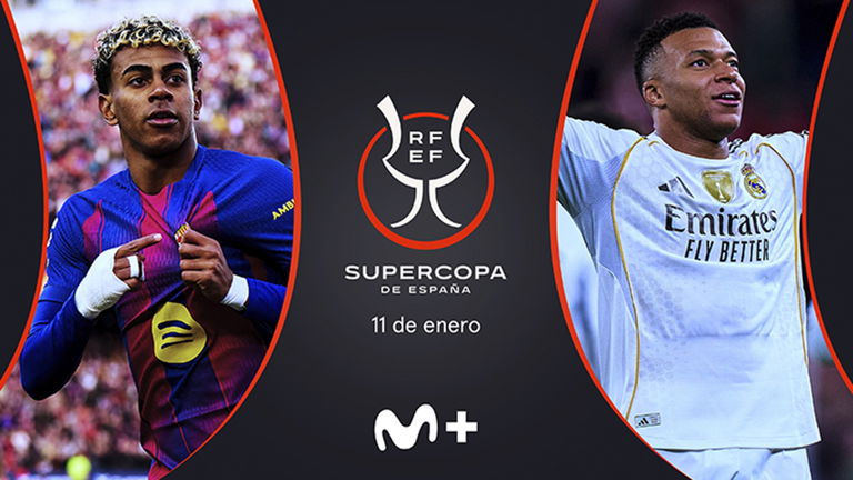 Dónde ver la final de la Supercopa de España 2026: horario y cómo ver online el Barça vs Madrid