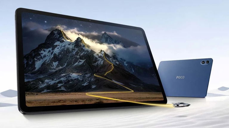 Enorme pantalla de 12,1 pulgadas, el Snapdragon 7s Gen 4 y batería de 12.000 mAh: la POCO Pad M1 se queda a solo 200 euros en AliExpress