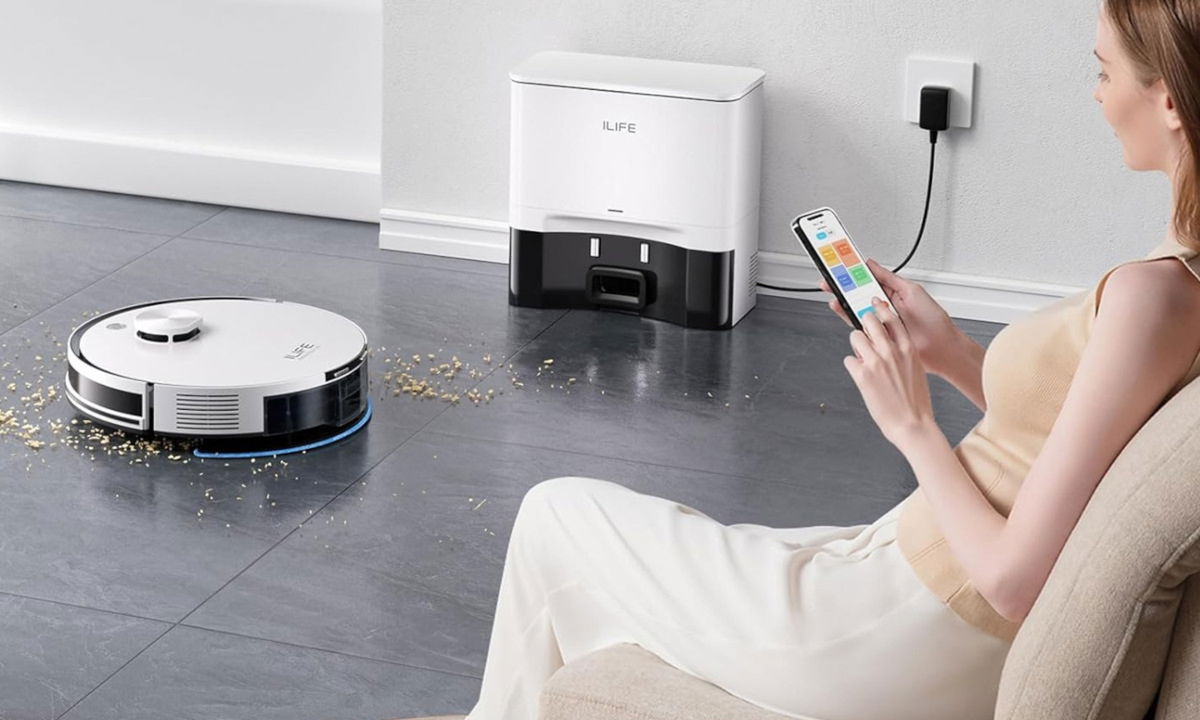 5000 Pa de succión, fregado y base de autovaciado: uno de los chollos del año en robots aspiradores
