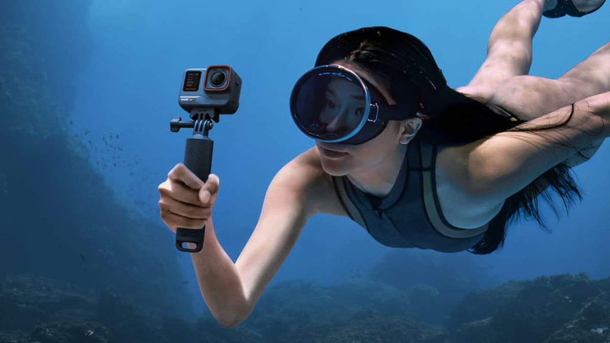 Graba vídeo en 8K HDR y es súper resistente: la cámara deportiva que deberías comprar vale 238 euros