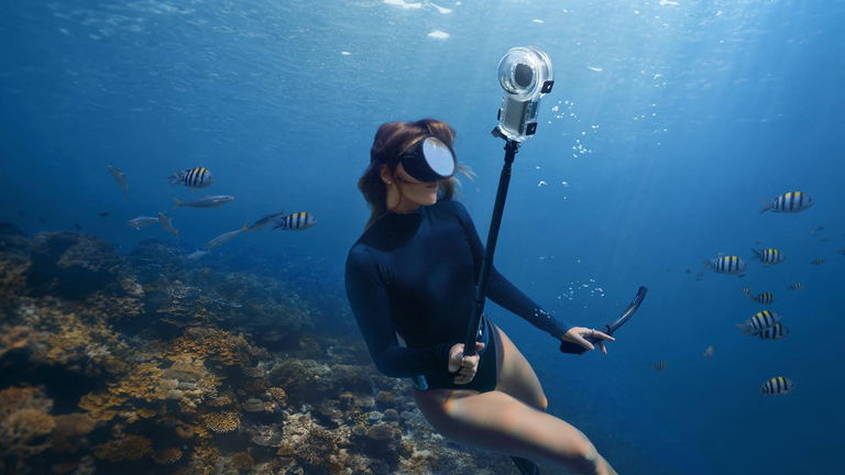 Por 130 euros menos puedes grabar en 8K y 360 grados con esta cámara de alta gama