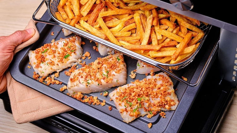 Ahorra espacio y dinero con esta airfryer y horno de sobremesa por 50 euros menos