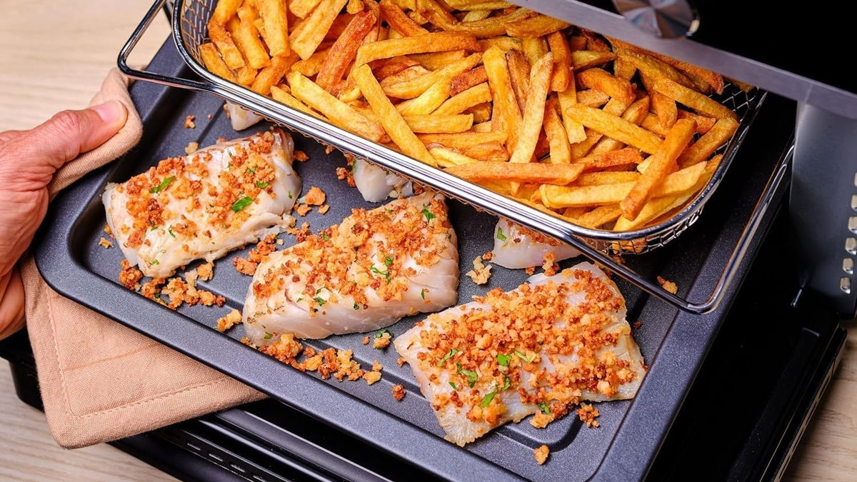 Ahorra espacio y dinero con esta airfryer y horno de sobremesa por 50 euros menos