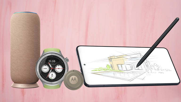 Motorola ya no solo hace móviles: lanza su propio AirTag, un altavoz con Bose y un lápiz inteligente
