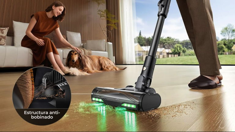 Una de las aspiradoras sin cables más vendidas en Amazon, por solo 159 euros: potencia y 4 accesorios