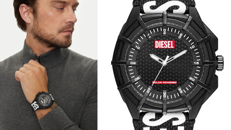 A este reloj Diesel le sobra estilo, y descuento: hasta un 58% menos en una oferta temporal