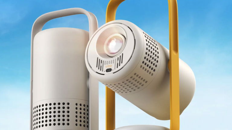 Un proyector ideal si buscas un modelo portátil y barato: resolución Full HD, sonido JBL y Google TV