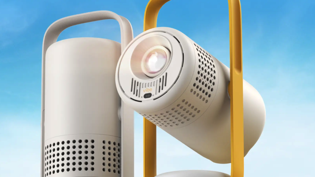 Un proyector ideal si buscas un modelo portátil y barato: resolución Full HD, sonido JBL y Google TV