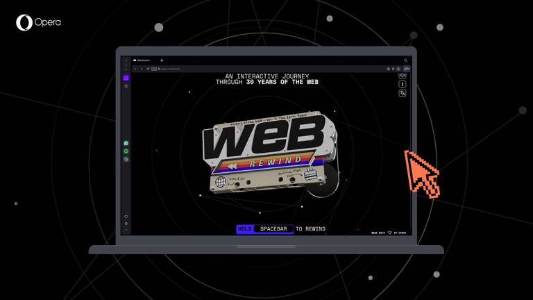 El navegador Opera cumple 30 años y lo celebra recorriendo la historia de Internet