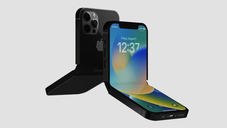 Revelados los detalles del iPhone "Flip": así será el nuevo móvil plegable de Apple