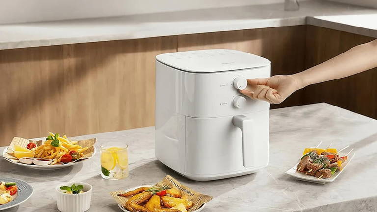 No mucha gente lo sabe, pero Xiaomi tiene una freidora de aire barata, analógica, fácil de limpiar y con capacidad para toda la familia
