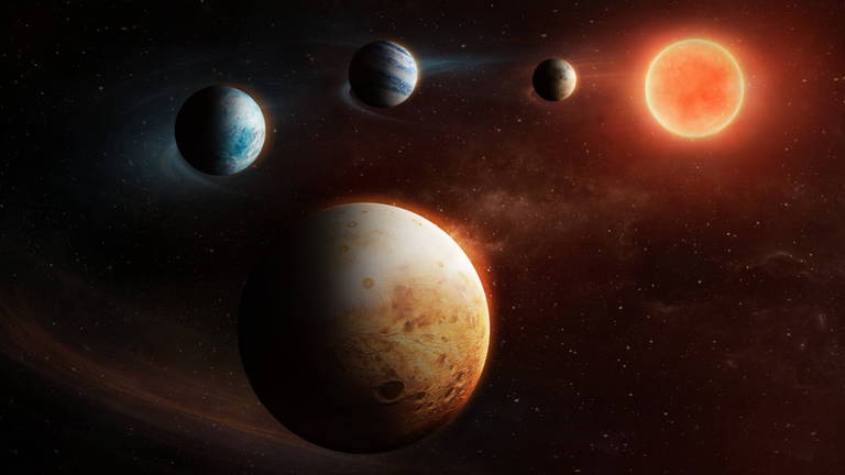 El enigma del sistema planetario "al revés" que tiene a los astrónomos desconcertados