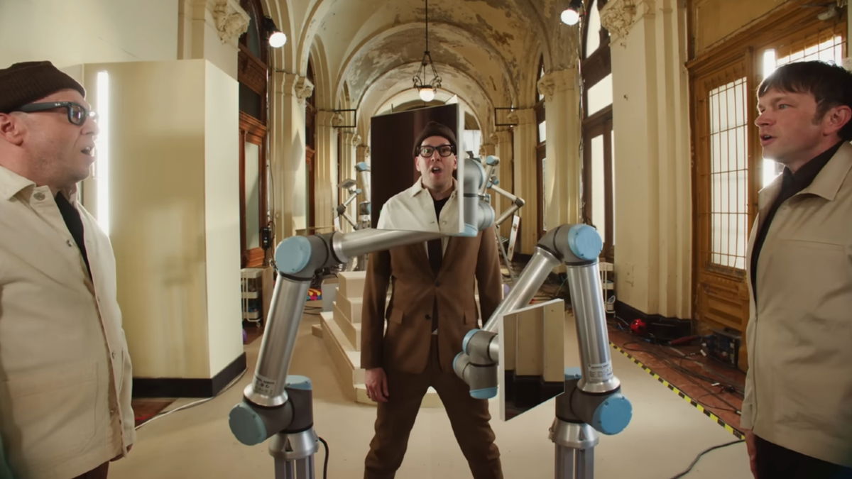 Robots, la única manera que ha encontrado OK Go para grabar su videoclip más espectacular hasta la fecha