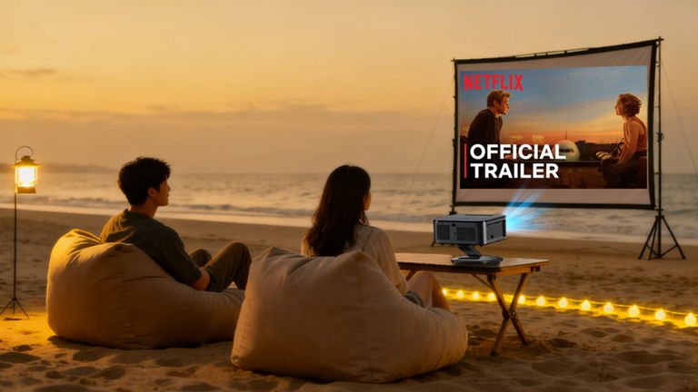 Por menos de 200 euros conviertes cualquier pared en tu cine personal y encima con sonido potente que te deja fascinado