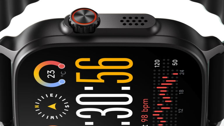 Parece el Apple Watch Ultra, pero cuesta solo 40 euros: smartwatch con AMOLED, GPS y 16 días batería