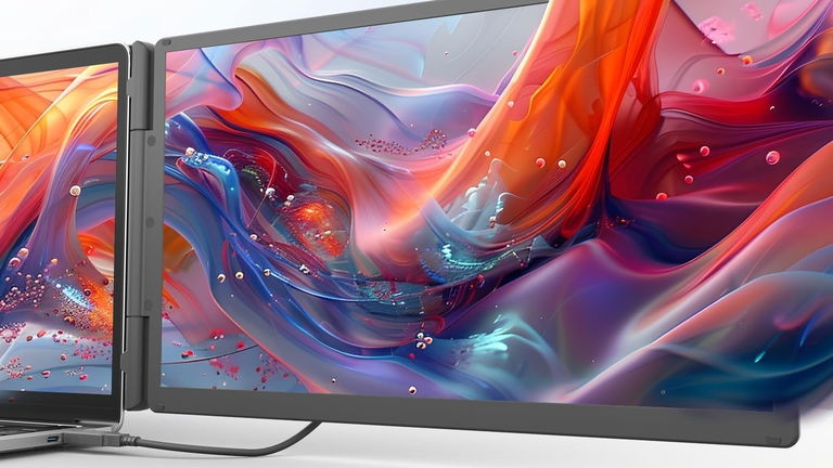 Doble monitor portátil con 100 euros de descuento: una compra excepcional para el teletrabajo más nómada
